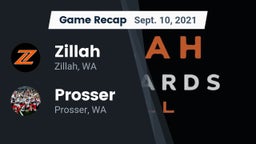 Recap: Zillah  vs. Prosser  2021