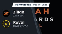 Recap: Zillah  vs. Royal  2021