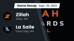 Recap: Zillah  vs. La Salle  2022
