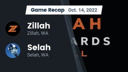 Recap: Zillah  vs. Selah  2022