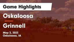 Oskaloosa  vs Grinnell  Game Highlights - May 2, 2023