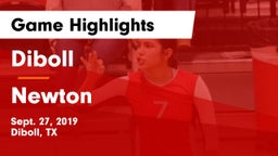 Diboll  vs Newton  Game Highlights - Sept. 27, 2019