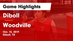 Diboll  vs Woodville  Game Highlights - Oct. 15, 2019