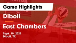 Diboll  vs East Chambers  Game Highlights - Sept. 10, 2022