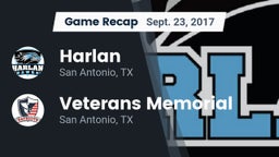 Recap: Harlan  vs. Veterans Memorial 2017