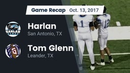 Recap: Harlan  vs. Tom Glenn  2017