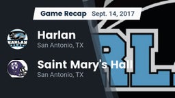 Recap: Harlan  vs. Saint Mary's Hall  2017