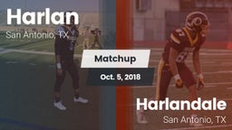 Matchup: Harlan  vs. Harlandale  2018