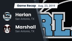Recap: Harlan  vs. Marshall  2019