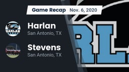Recap: Harlan  vs. Stevens  2020