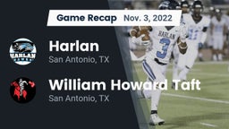 Recap: Harlan  vs. William Howard Taft  2022