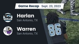 Recap: Harlan  vs. Warren  2023