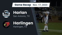 Recap: Harlan  vs. Harlingen  2023