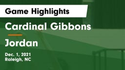 Cardinal Gibbons  vs Jordan  Game Highlights - Dec. 1, 2021