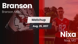 Matchup: Branson vs. Nixa  2017