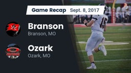 Recap: Branson  vs. Ozark  2017