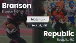 Matchup: Branson vs. Republic  2017