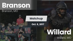 Matchup: Branson vs. Willard  2017