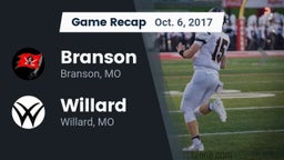 Recap: Branson  vs. Willard  2017