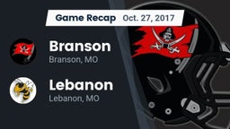 Recap: Branson  vs. Lebanon  2017