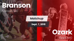 Matchup: Branson vs. Ozark  2018