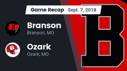 Recap: Branson  vs. Ozark  2018