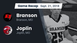 Recap: Branson  vs. Joplin  2018