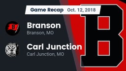 Recap: Branson  vs. Carl Junction  2018