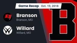 Recap: Branson  vs. Willard  2018