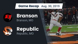 Recap: Branson  vs. Republic  2019