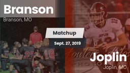 Matchup: Branson vs. Joplin  2019
