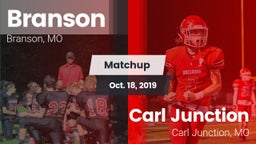 Matchup: Branson vs. Carl Junction  2019