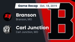 Recap: Branson  vs. Carl Junction  2019