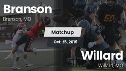 Matchup: Branson vs. Willard  2019