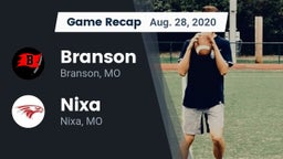 Recap: Branson  vs. Nixa  2020