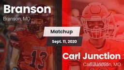 Matchup: Branson vs. Carl Junction  2020