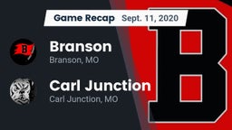 Recap: Branson  vs. Carl Junction  2020