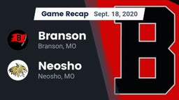 Recap: Branson  vs. Neosho  2020