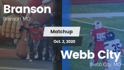 Matchup: Branson vs. Webb City  2020