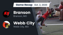 Recap: Branson  vs. Webb City  2020