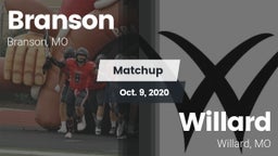 Matchup: Branson vs. Willard  2020