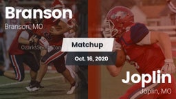 Matchup: Branson vs. Joplin  2020
