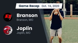 Recap: Branson  vs. Joplin  2020