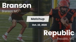 Matchup: Branson vs. Republic  2020