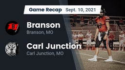 Recap: Branson  vs. Carl Junction  2021