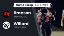 Recap: Branson  vs. Willard  2021
