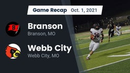 Recap: Branson  vs. Webb City  2021