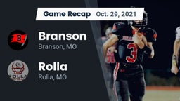 Recap: Branson  vs. Rolla  2021