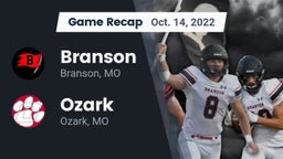 Recap: Branson  vs. Ozark  2022