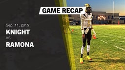 Recap: Knight  vs. Ramona  2015